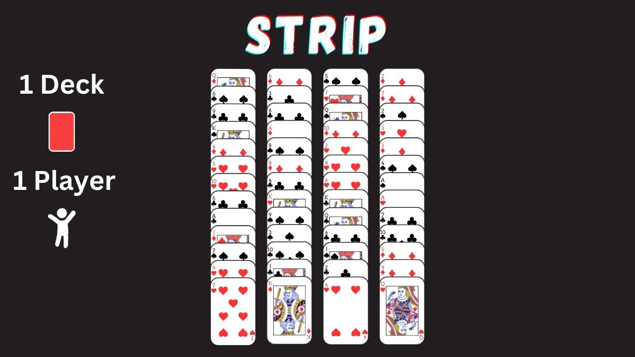 How To Play Strip Solitaire YouTube