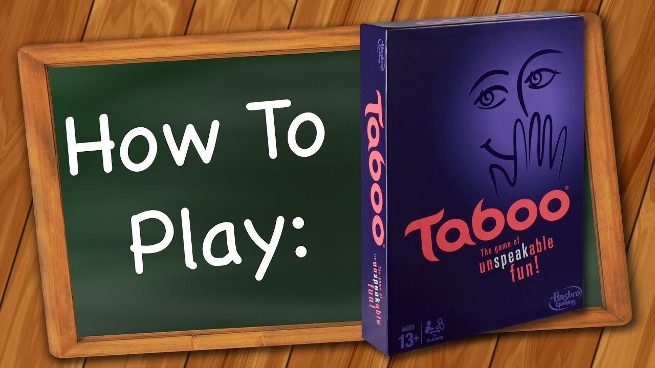 How To Play Taboo YouTube