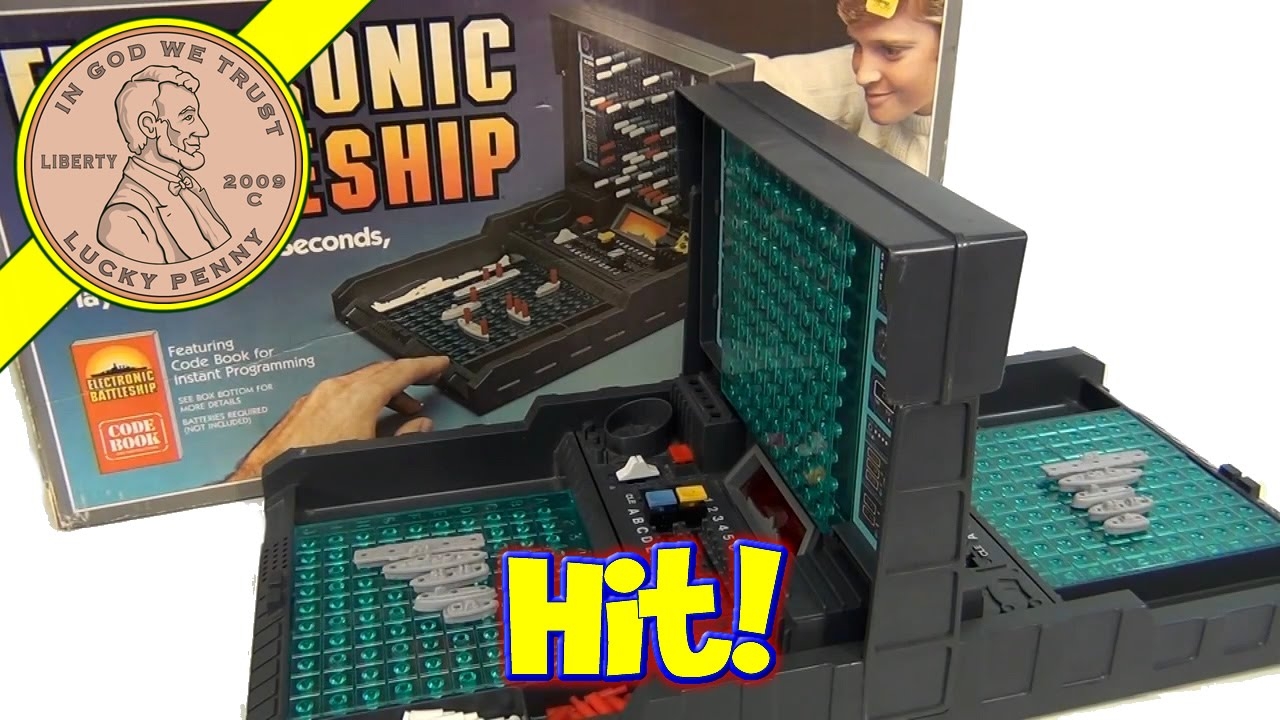 How To Play The Game Electronic Battleship 1982 Milton Bradley Game YouTube