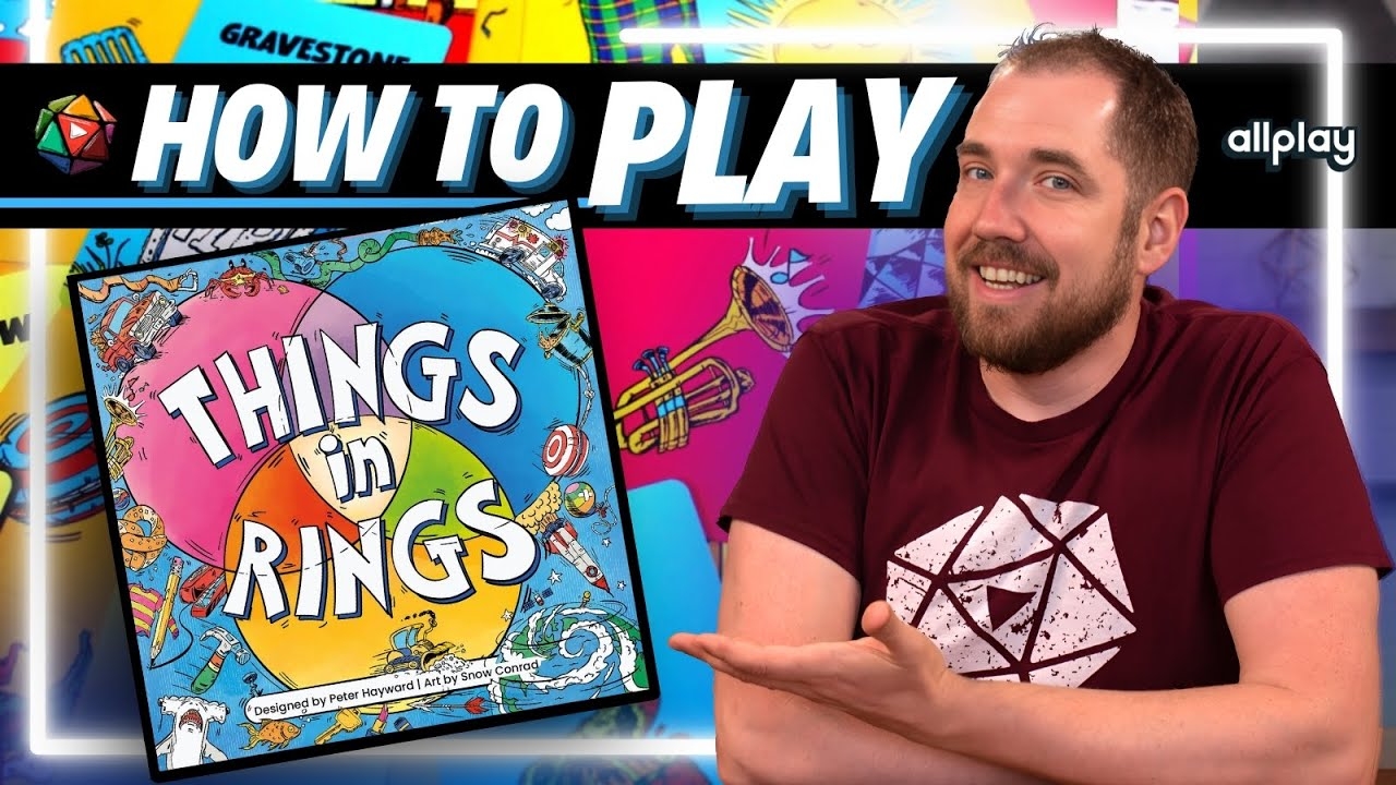 How To Play THINGS IN RINGS Board Game Tutorial YouTube