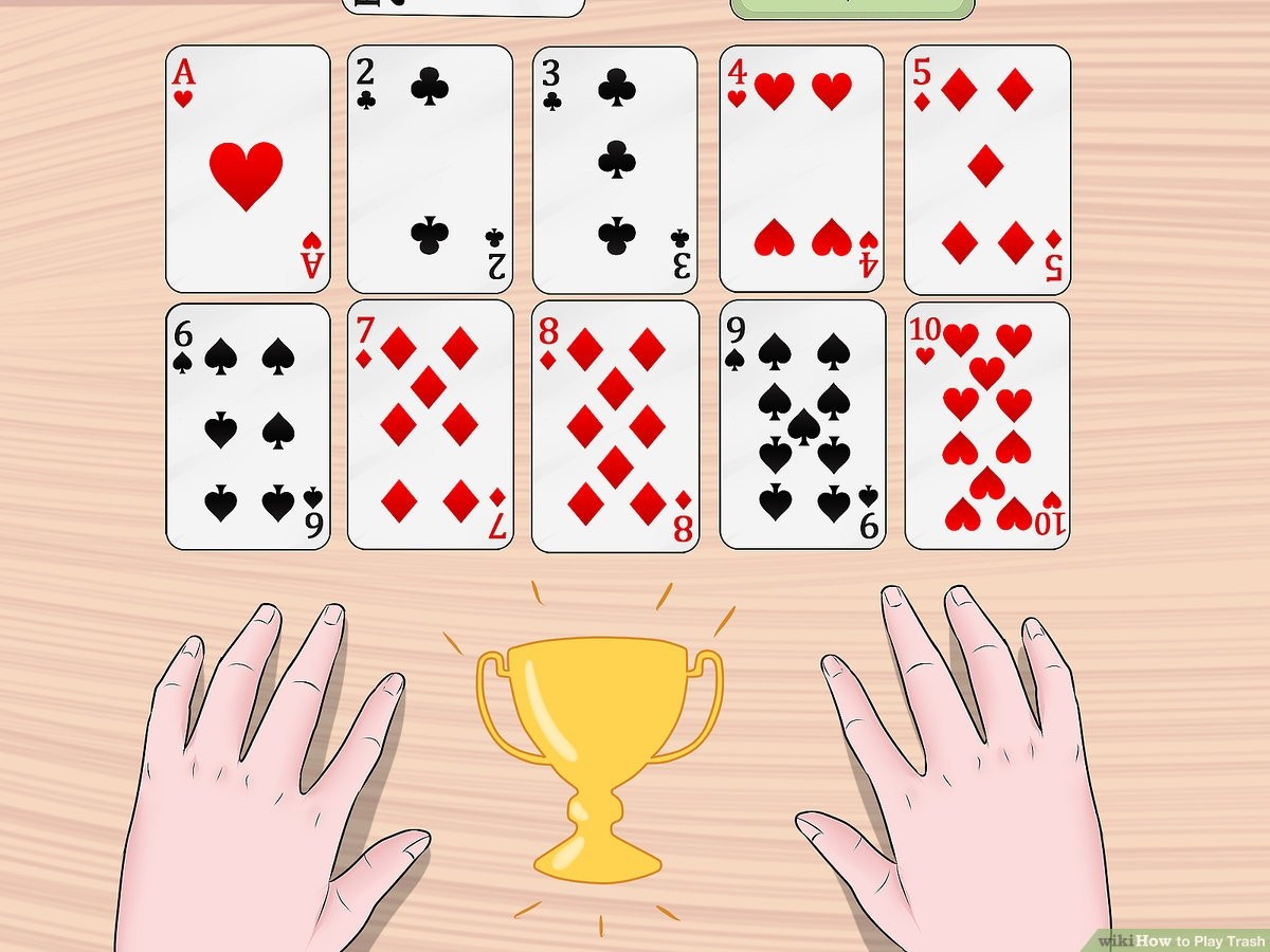How To Play Trash 10 Steps with Pictures WikiHow How To Play Trash 10 Steps with Pictures WikiHow