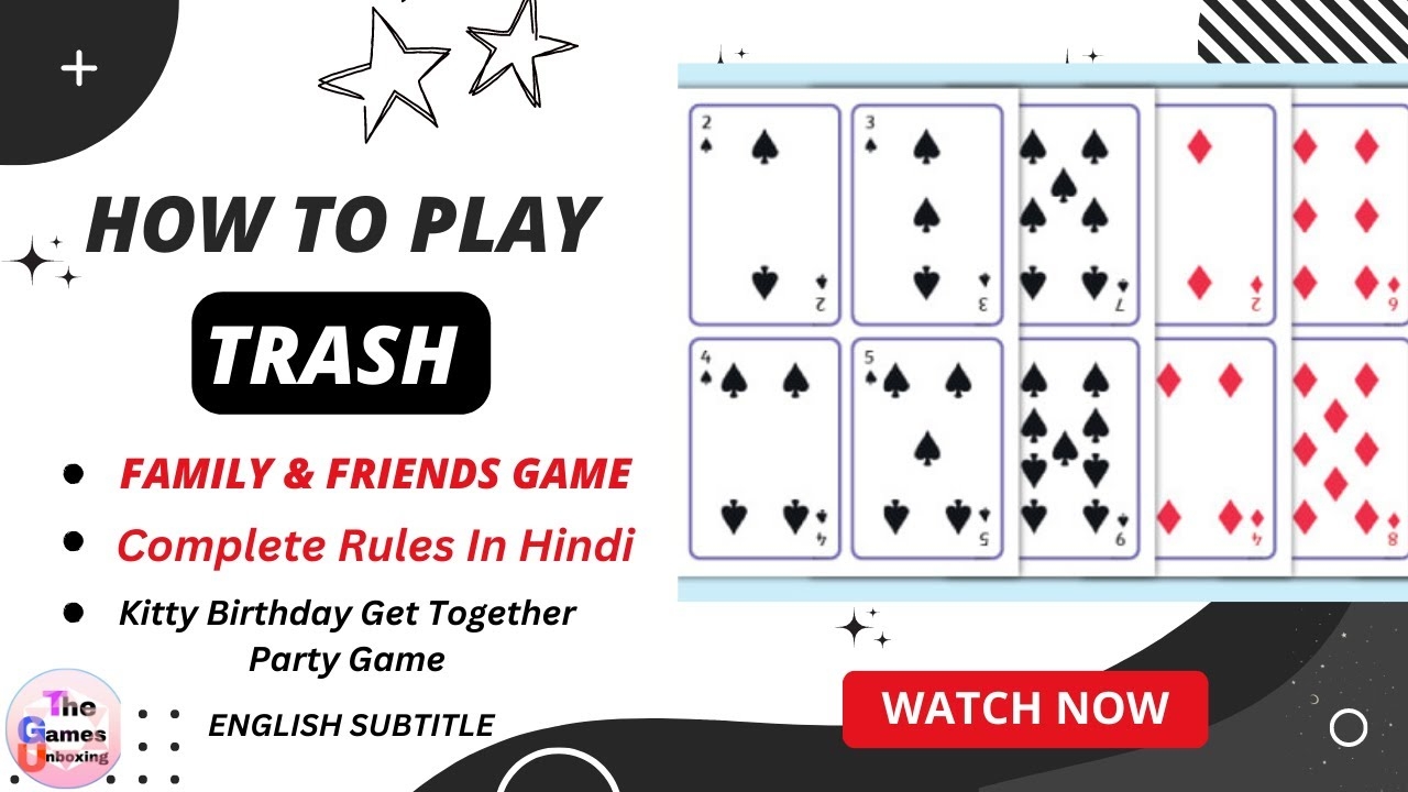rules of trash the card game
