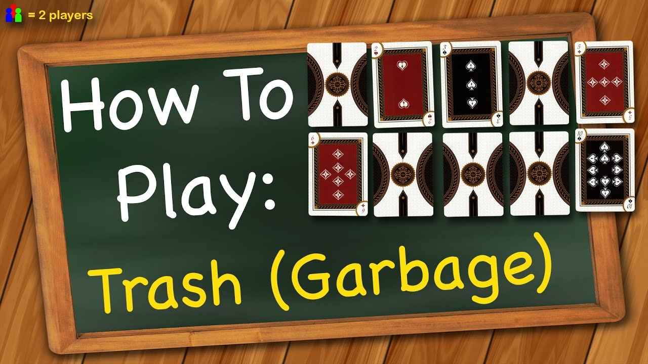 trash game with cards