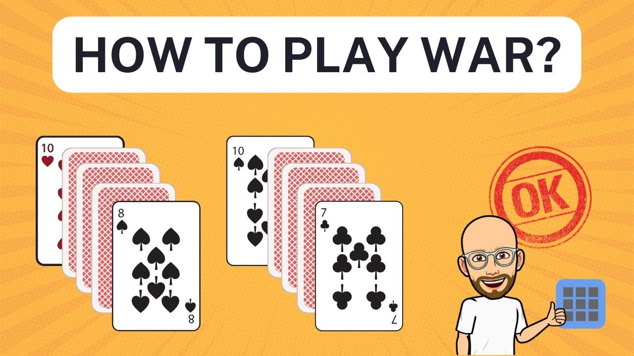 How To Play War A Simple Card Game Rules And Gameplay Explained YouTube