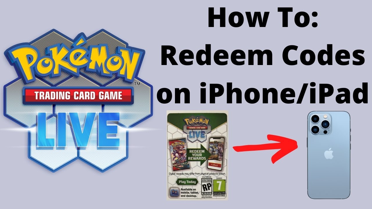 How To Redeem Code Cards On IPhone IPad In Pokemon TCG Live YouTube