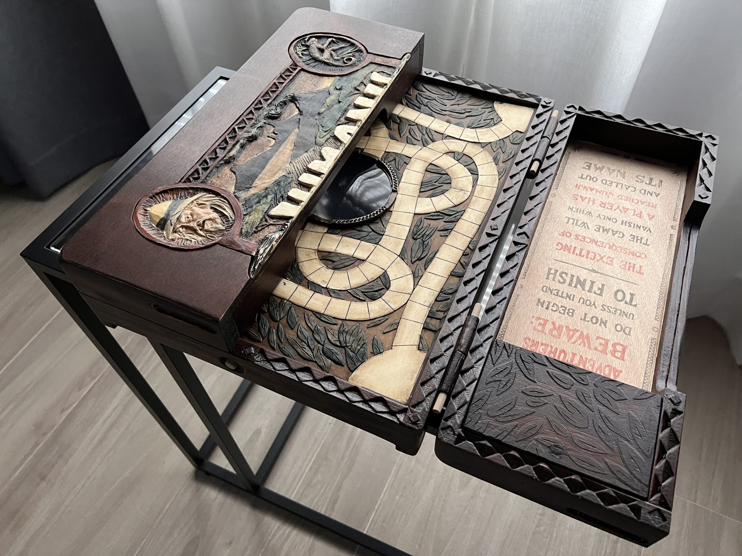 Jumanji Board Game Collector Edition With Led System Etsy