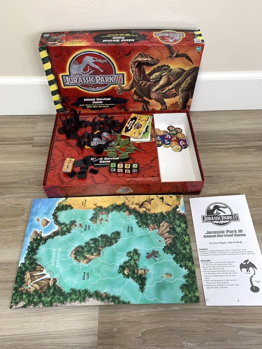 jurassic park board game
