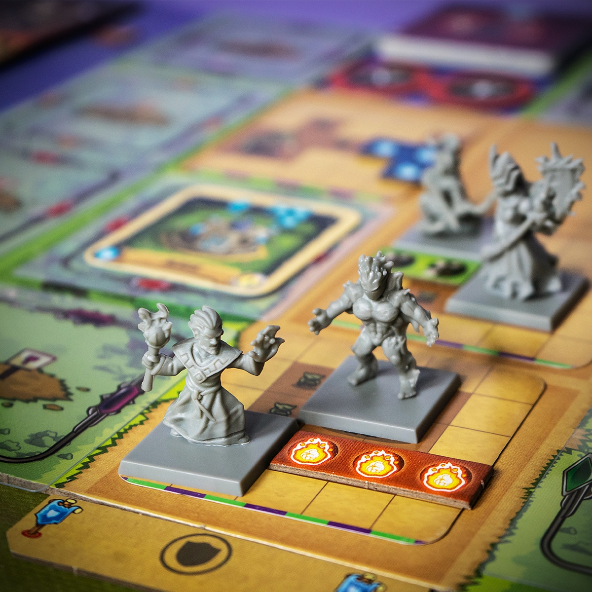 Kingdom Rush Elemental Uprising By Lucky Duck Games Kingdom Rush Rift In Time Base Game Gamefound