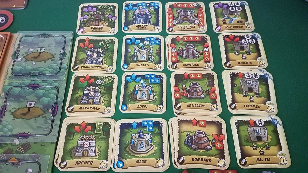 kingdom rush board game