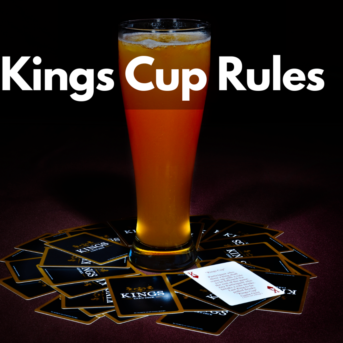 Kings Cup Drinking Game Rules HobbyLark