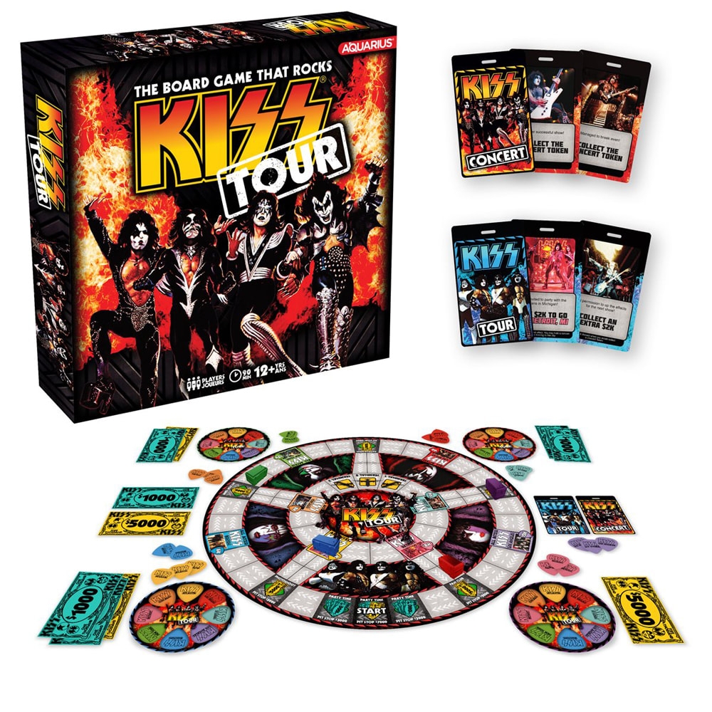 KISS TOUR BOARD GAME