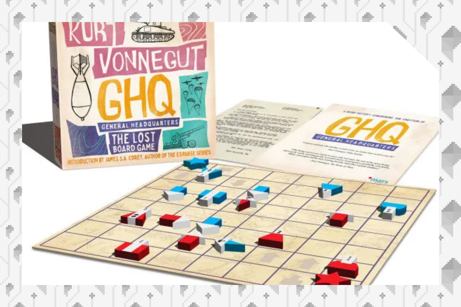 Kurt Vonnegut s GHQ Lost Board Game Is Back In Stock At Barnes Noble
