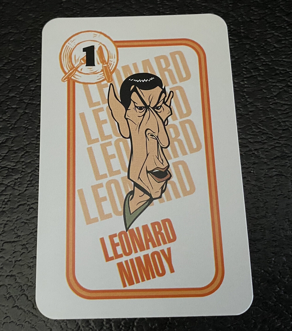 Leonard Nimoy Card 1994 Power Lunch Game Trading Game Mr Spock Star Trek TV 90s EBay