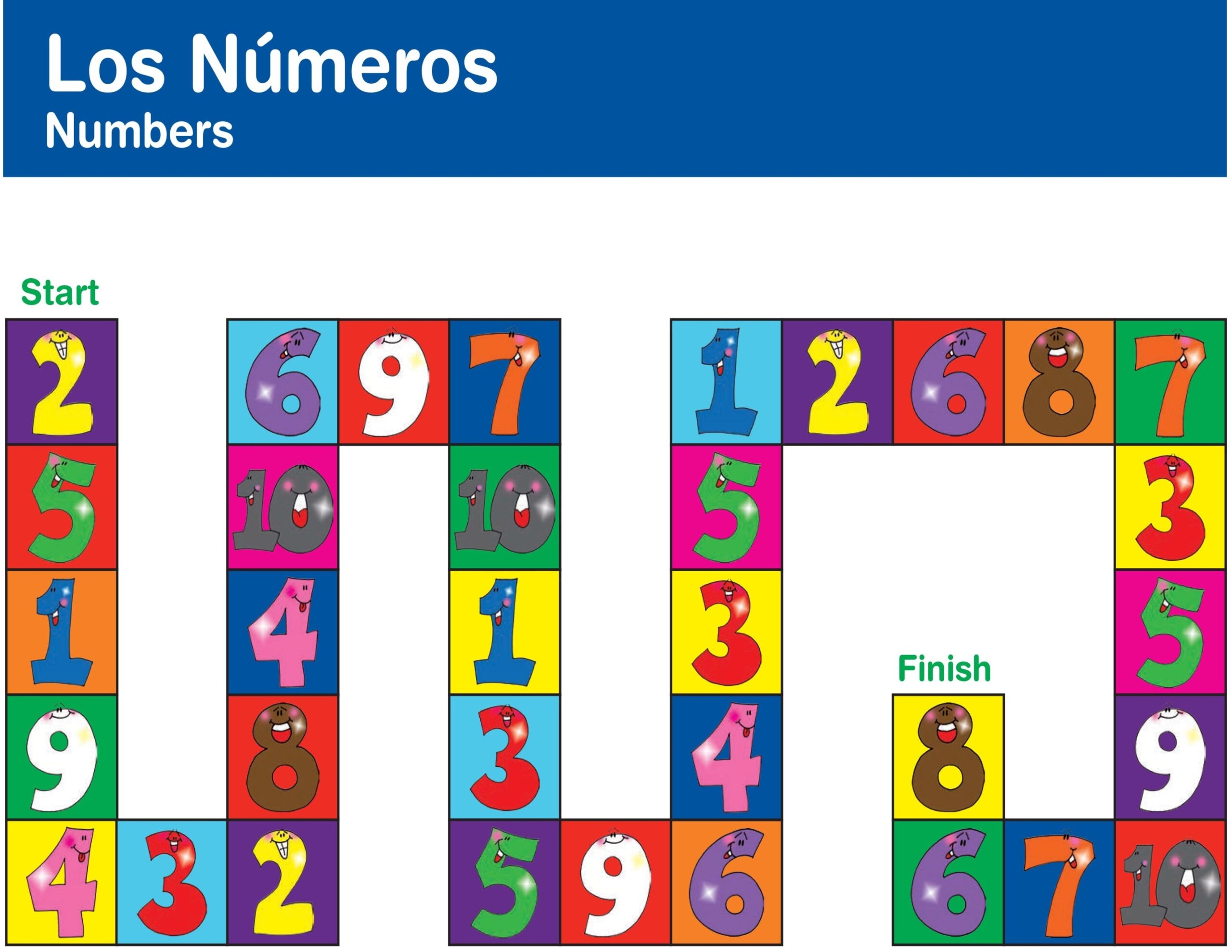 Level 1 Spanish Board Games