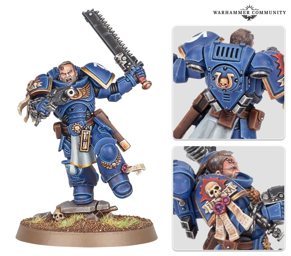Lieutenant Titus Storms Into Action With A New Miniature In Space Marine The Board Game Warhammer Community