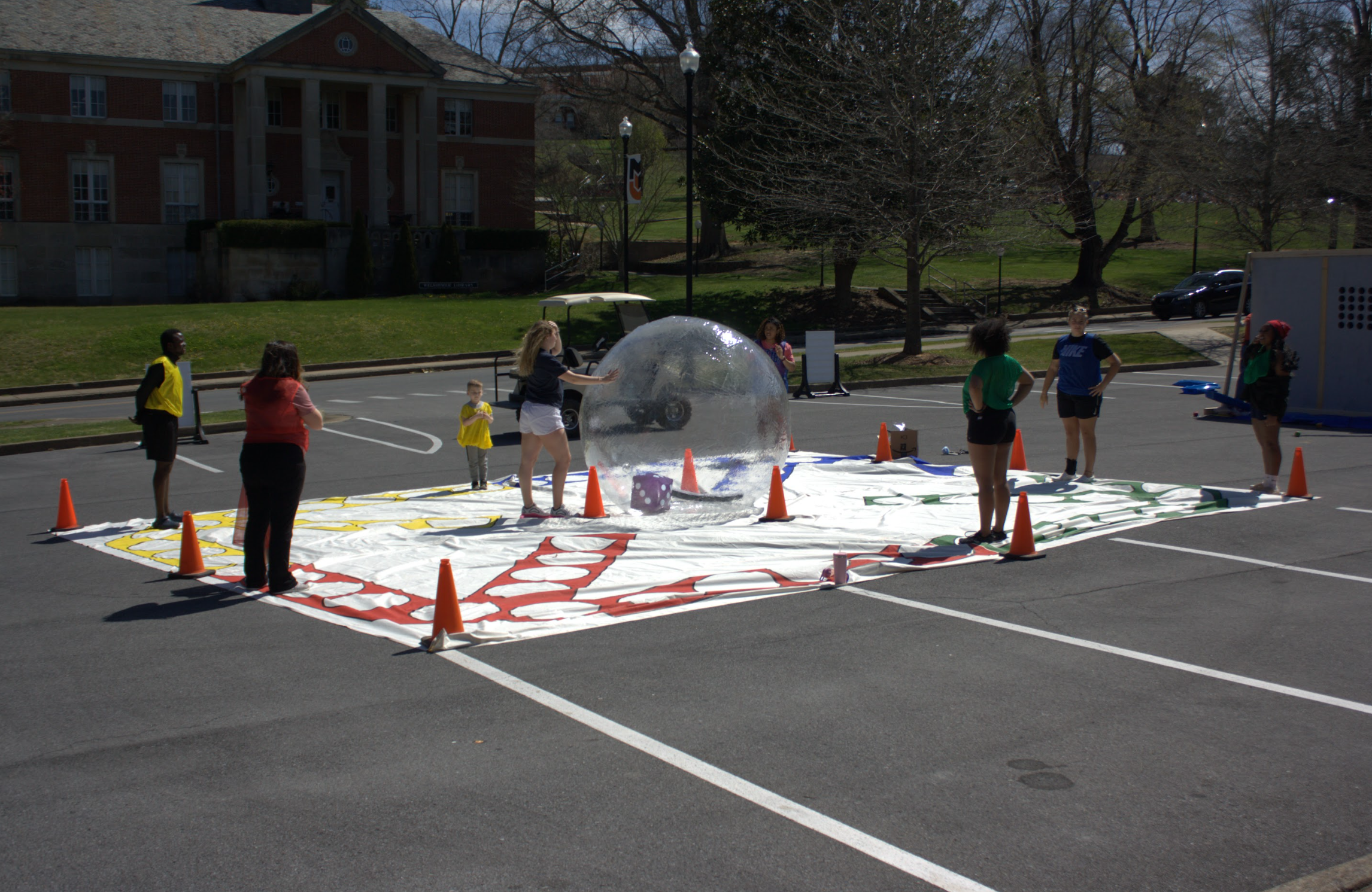 Life sized Board Games Make An Appearance At Wonderful Wednesday Milligan Stampede