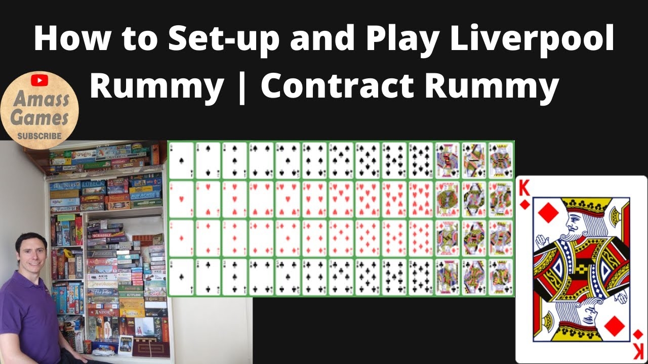 Liverpool contract Rummy How To Setup And Play Traditional Card Games Amass Games BGA YouTube