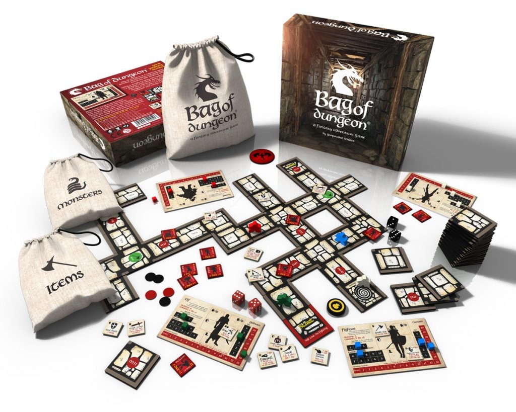 Looking For A Family Alternative To Dungeons And Dragons style Board Games Bag Of Dungeon Might Just Get You Rolling Gunpowder Studios Board Games Makers