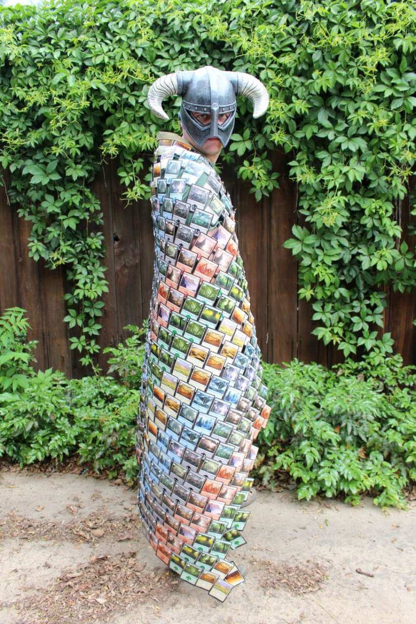 Magic The Gathering Inspired MTG Cape Card Cloak Geekify Inc