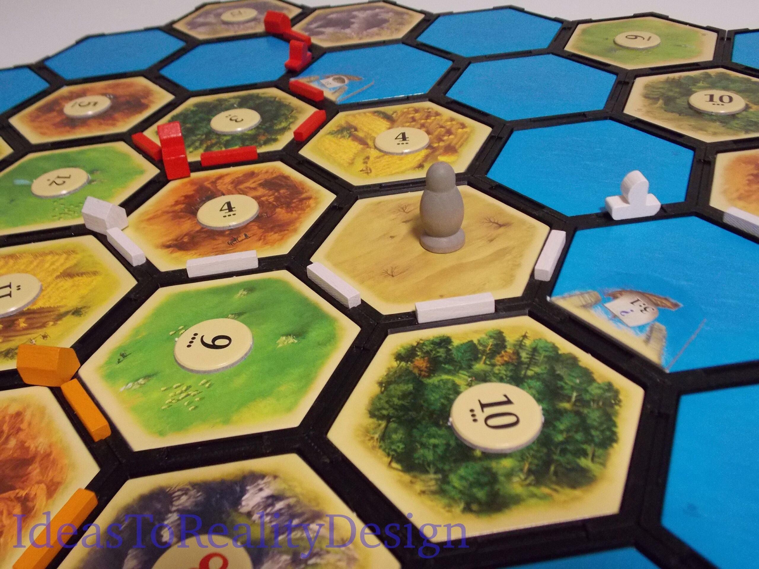 Magnetic Hex Tiles Board Game Upgrade Kit Etsy
