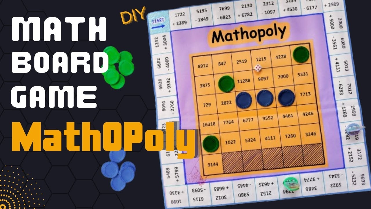 math board games ideas