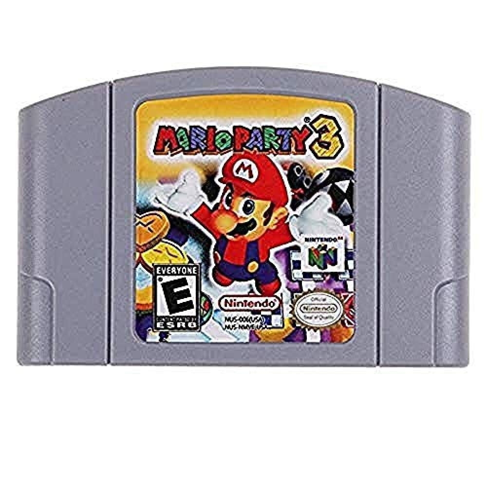 Mario Party 3 Game Card For Nintendo N64 US Version Walmart