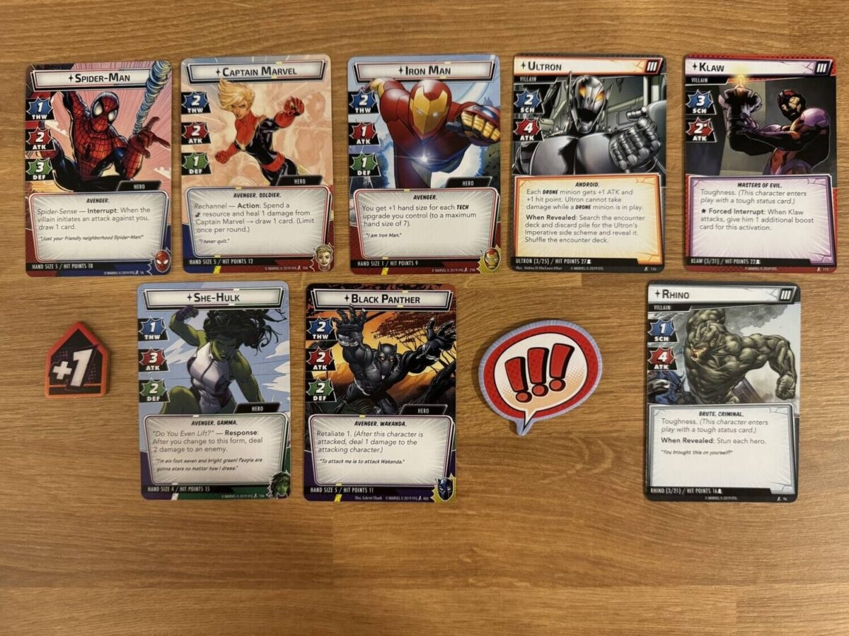 Marvel Champions The Card Game Review Meeple Mountain