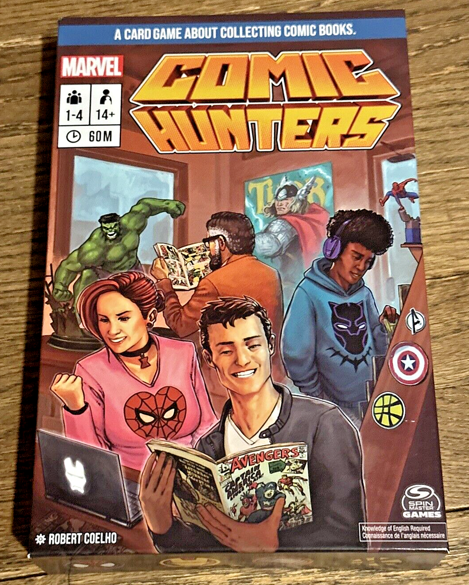 Marvel Comics Comic Hunters Board Game A Game About Collecting Comics New EBay