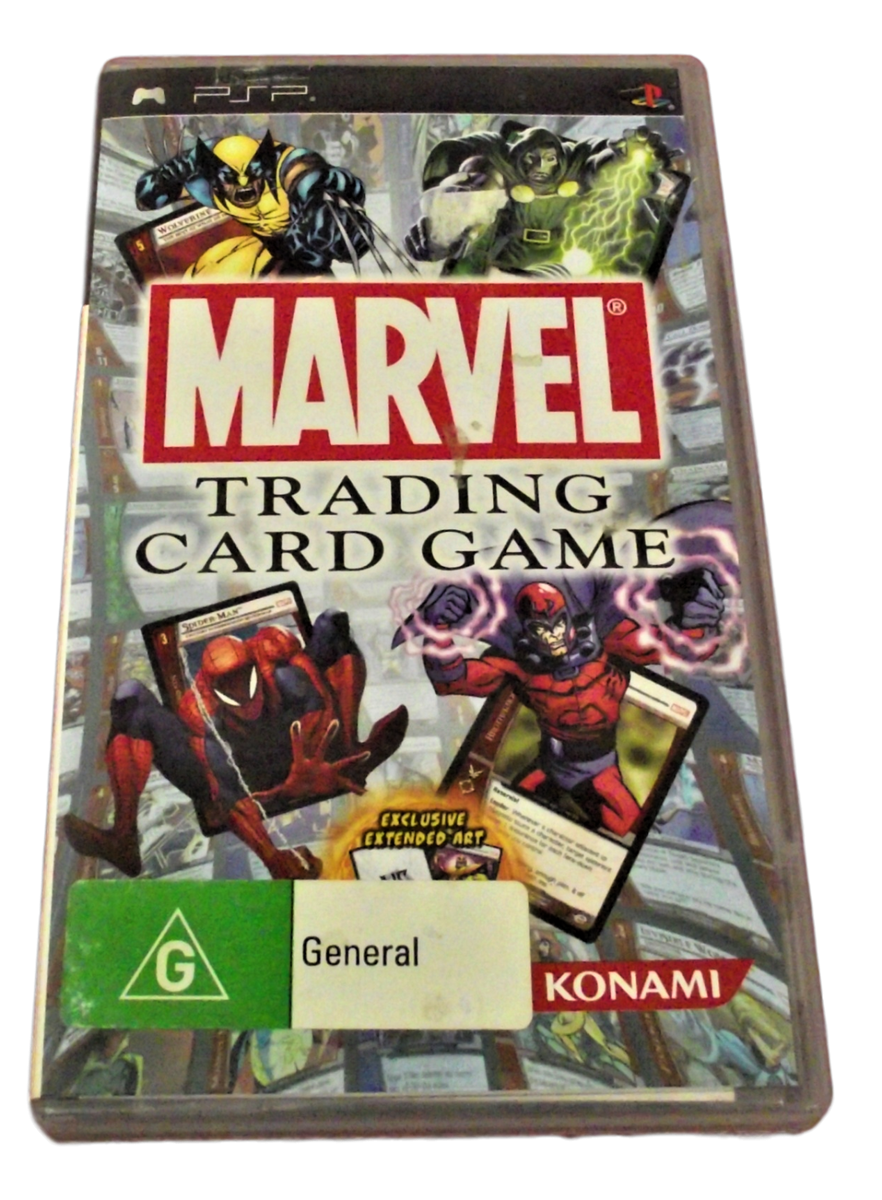Marvel Trading Card Game Sony PSP Game EBay