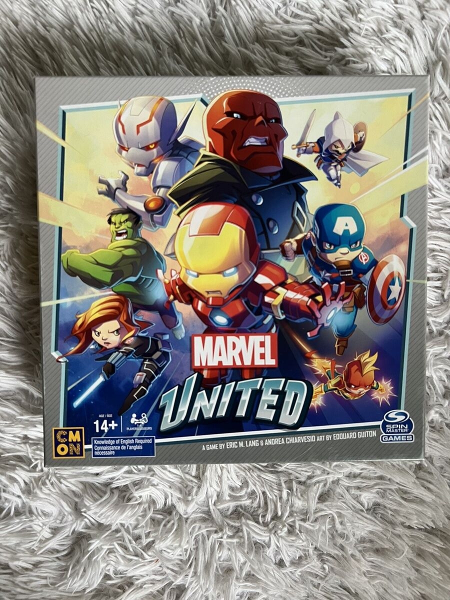 Marvel United Board Game 100 Complete Youth 2020 778988361245 EBay