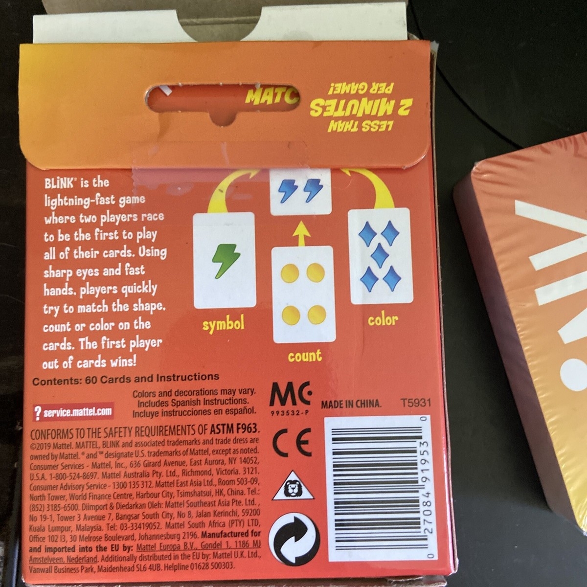 blink card game rules