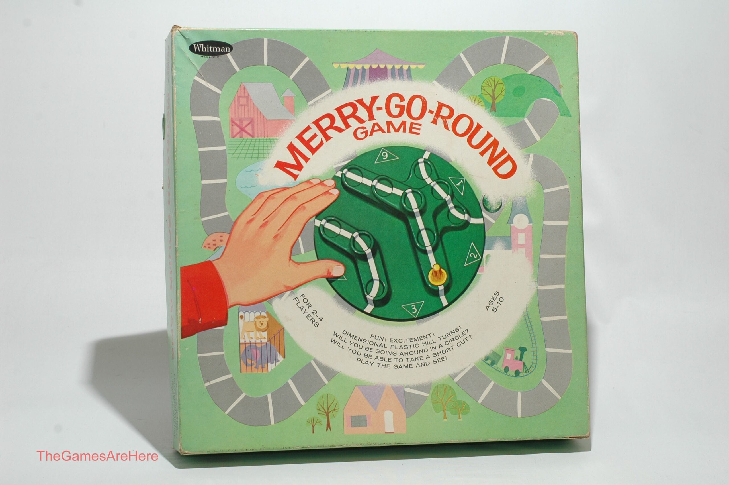 Merry Go Round Game Whitman 1965 COMPLETE Etsy