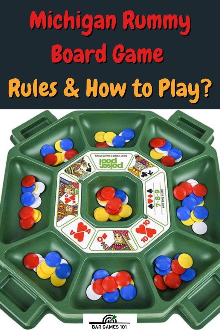 Michigan Rummy Board Game Rules How To Play 