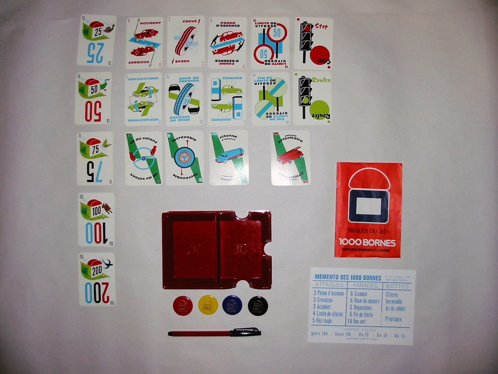 Mille Bornes What Is The Purpose Of The Chips Board Card Games Stack Exchange