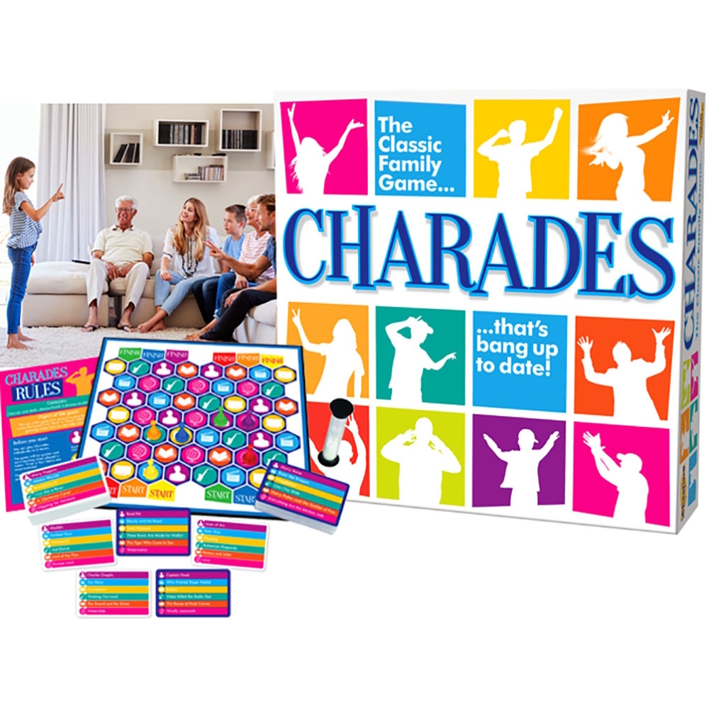 Mind Games Charades Family Board Game 