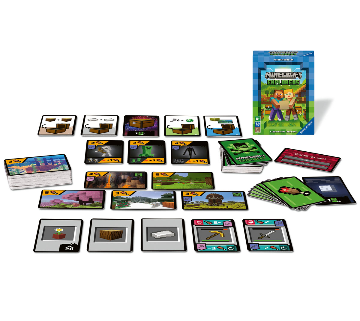minecraft explorers card game