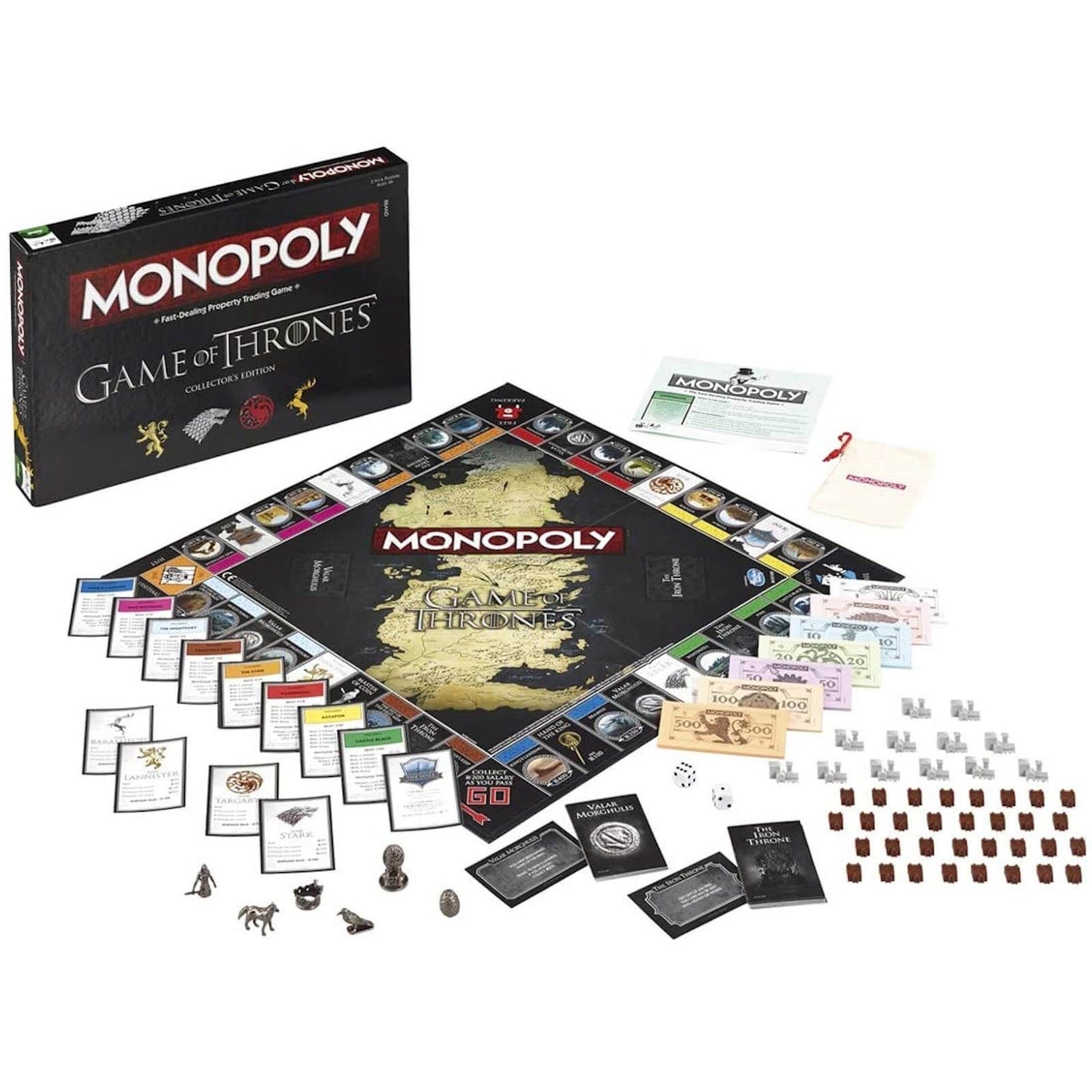 monopoly game of thrones board