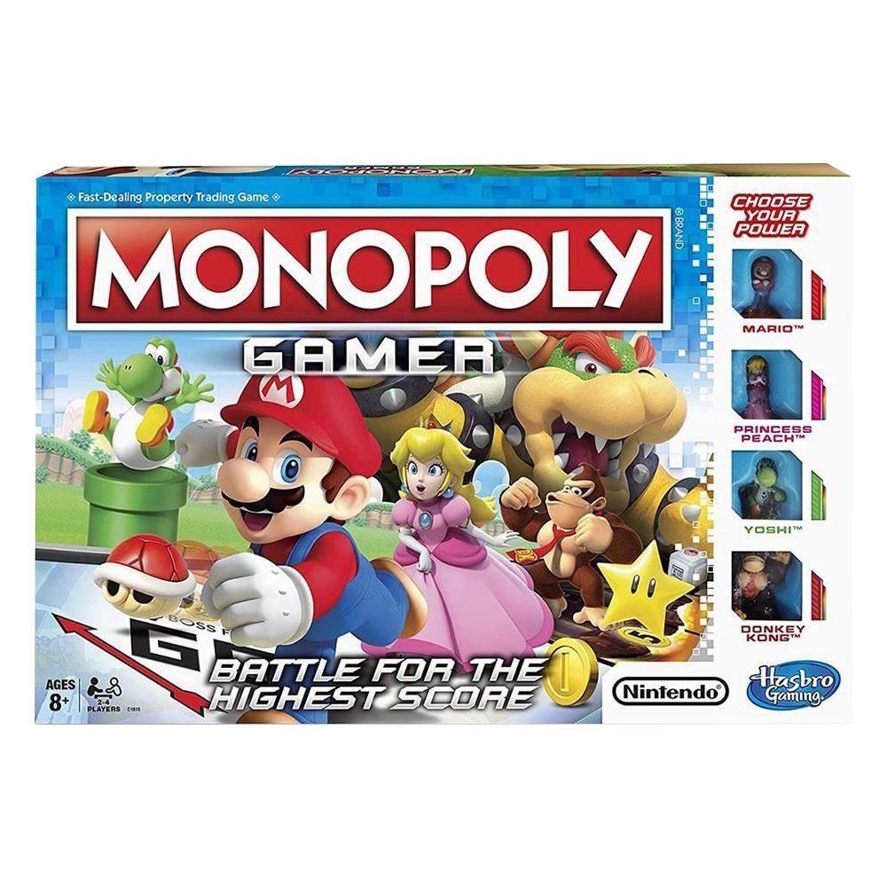 Monopoly Gamer Nintendo Mario Bros Battle Edition Board Game EBay