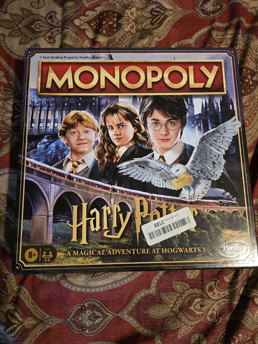 Monopoly Harry Potter Edition Board Game A Magical Adventure At Hogwarts NEW CJ3 EBay