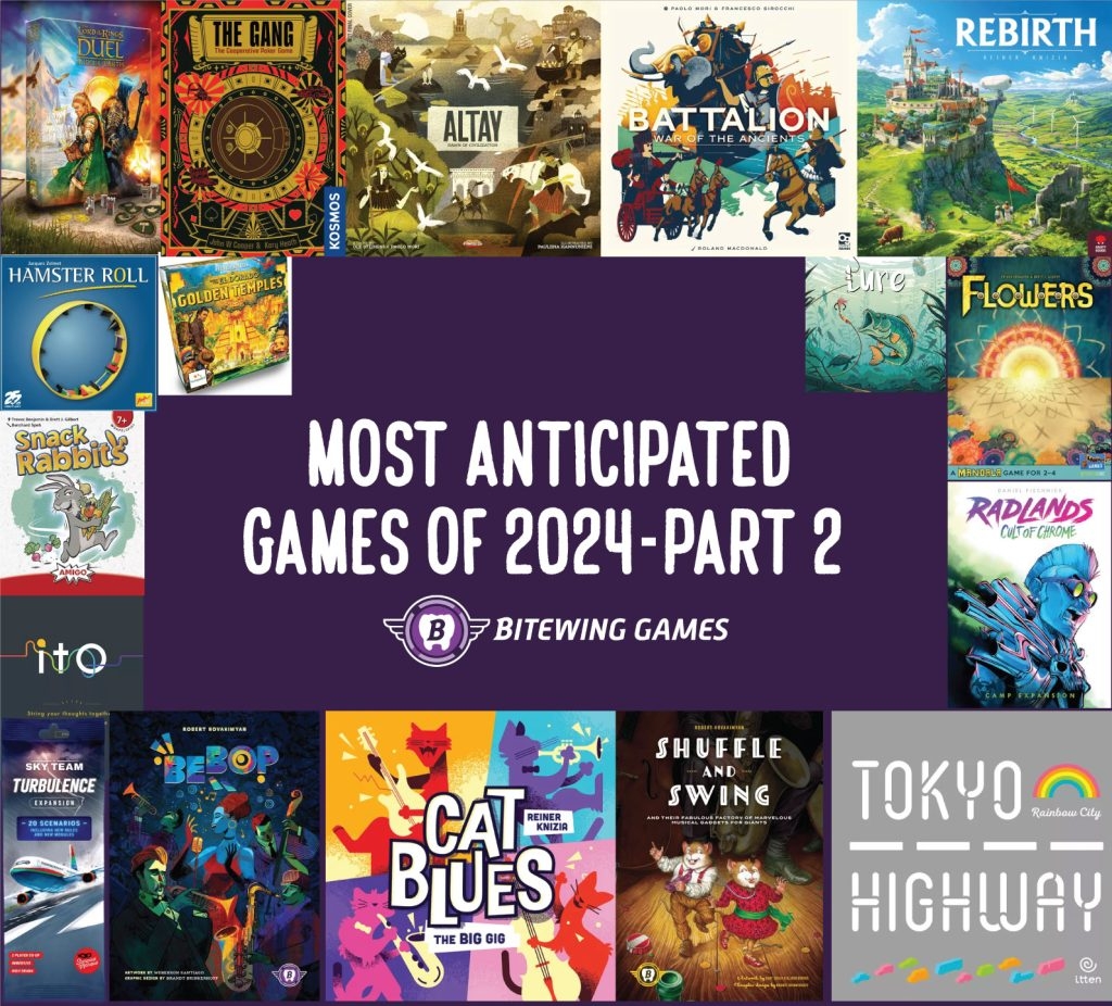 Most Anticipated Board Games Of 2024 Part 2 Bitewing Games