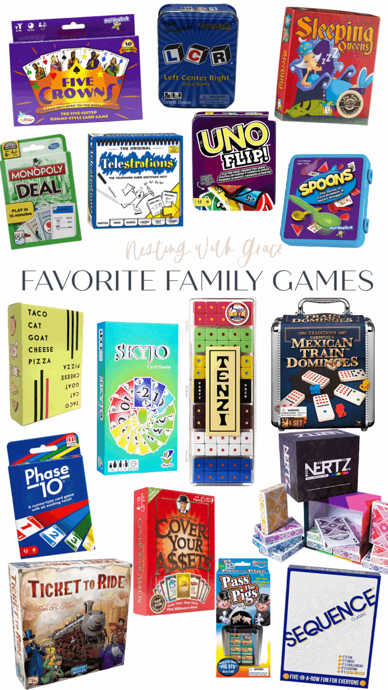 Most Recommended Family Games Must Have Board Games And Card Games Nesting With Grace
