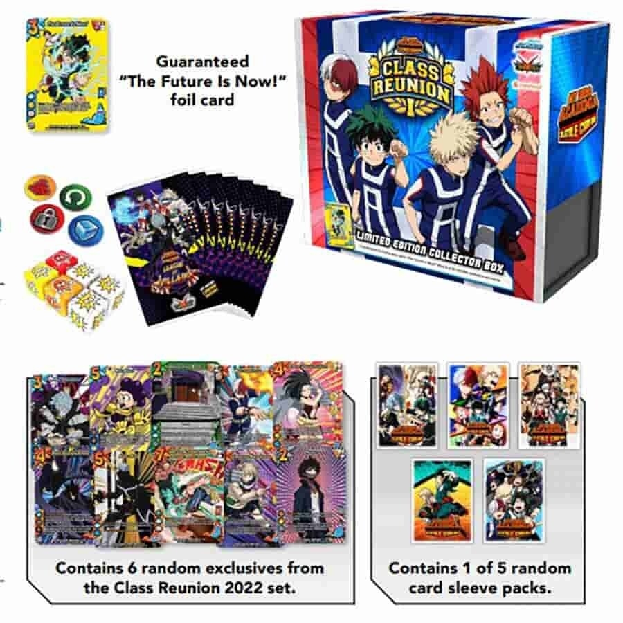 my hero academia card game