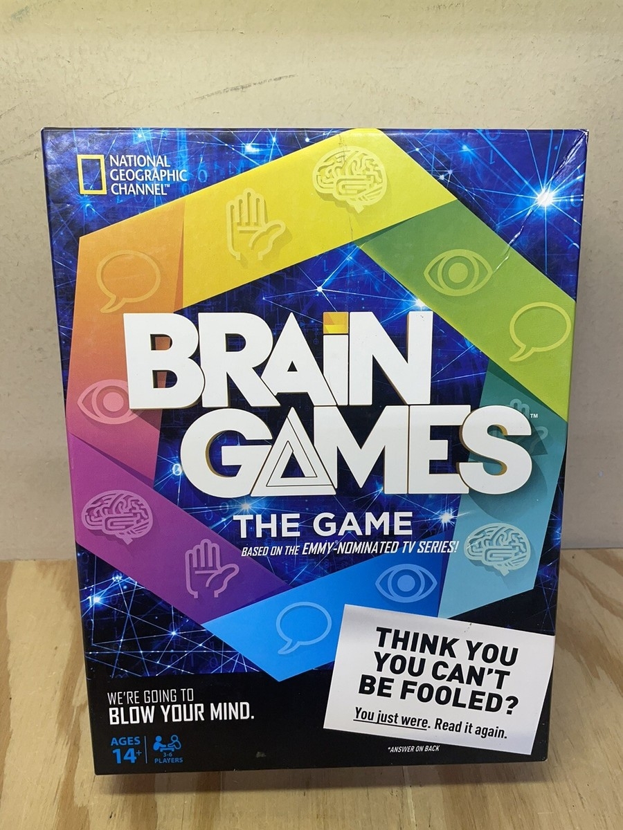National Geographic Channel Brain Games The Game Board Game NEW Open Box EBay