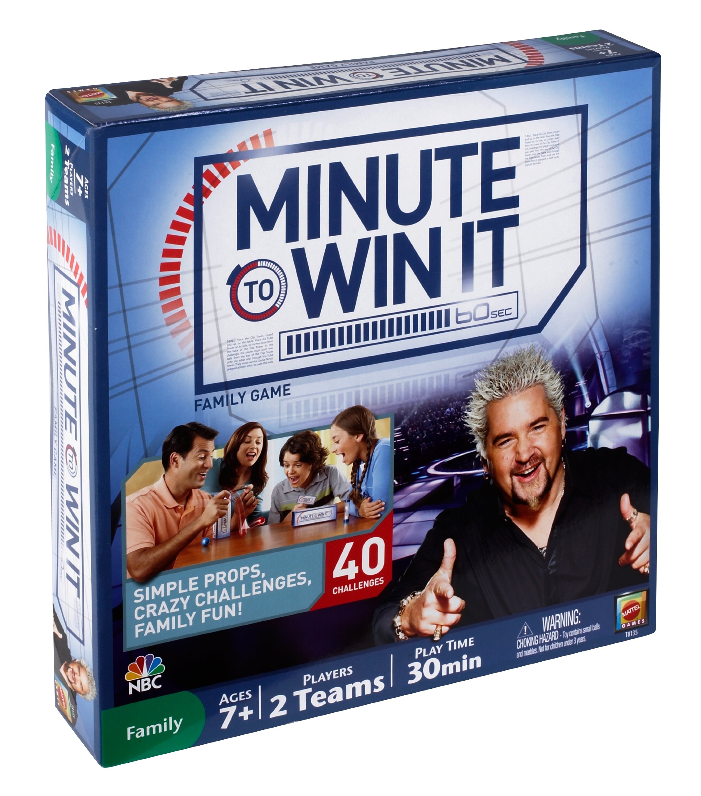 NBC s Minute To Win It Board Game Amazon au Toys Games
