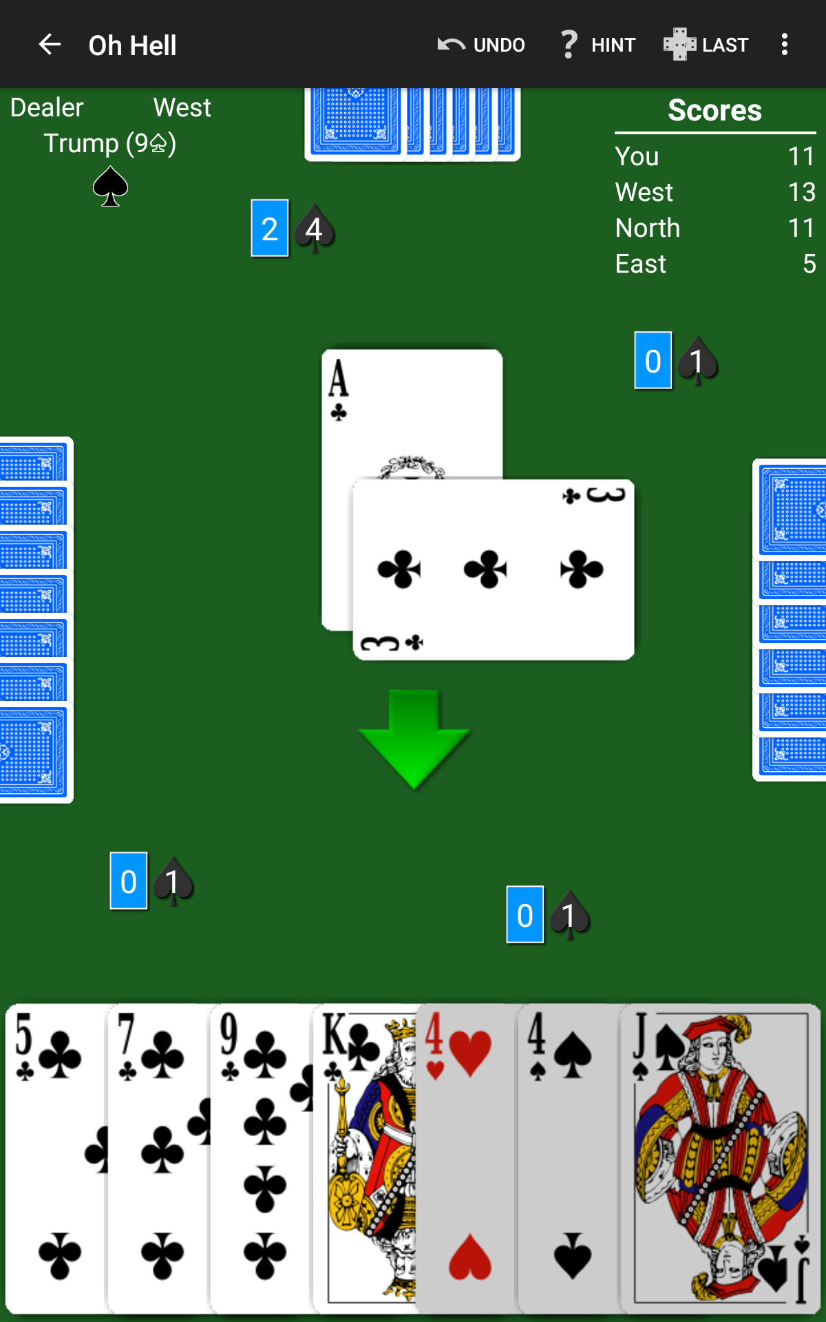 NeuralPlay Oh Hell