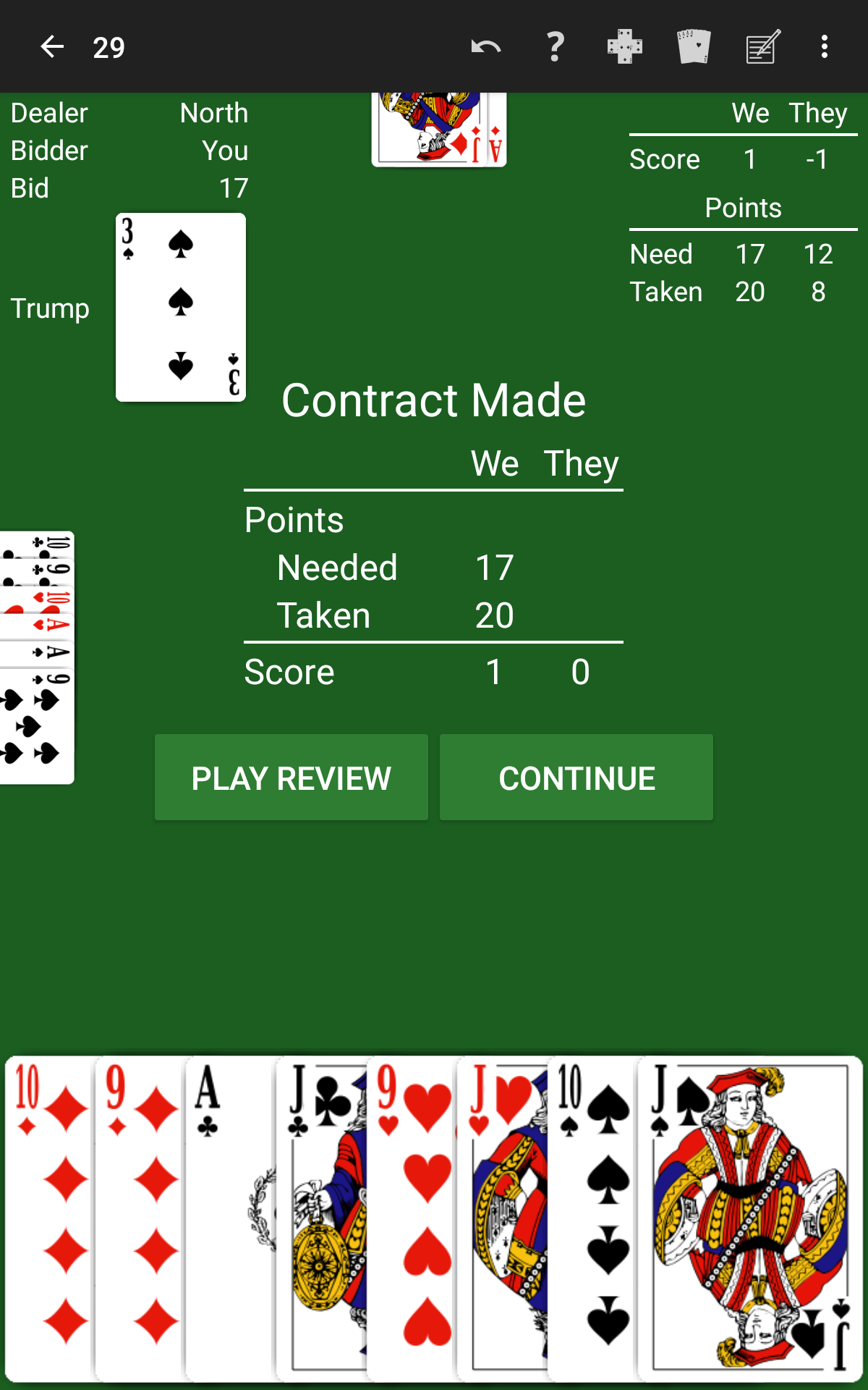 play nine card game rules