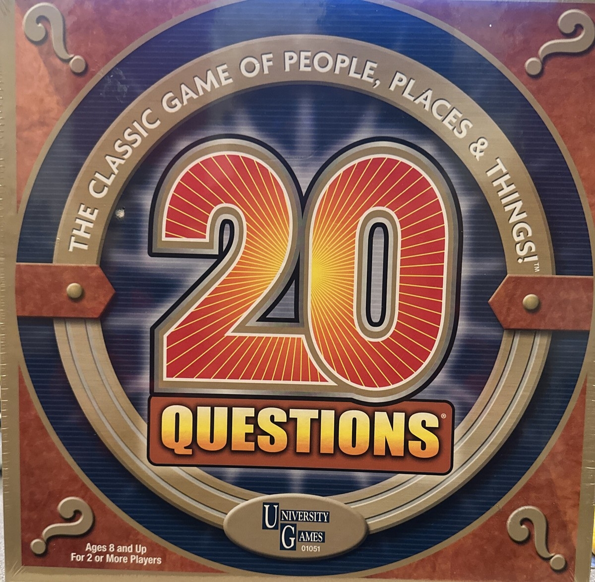 20 questions game board