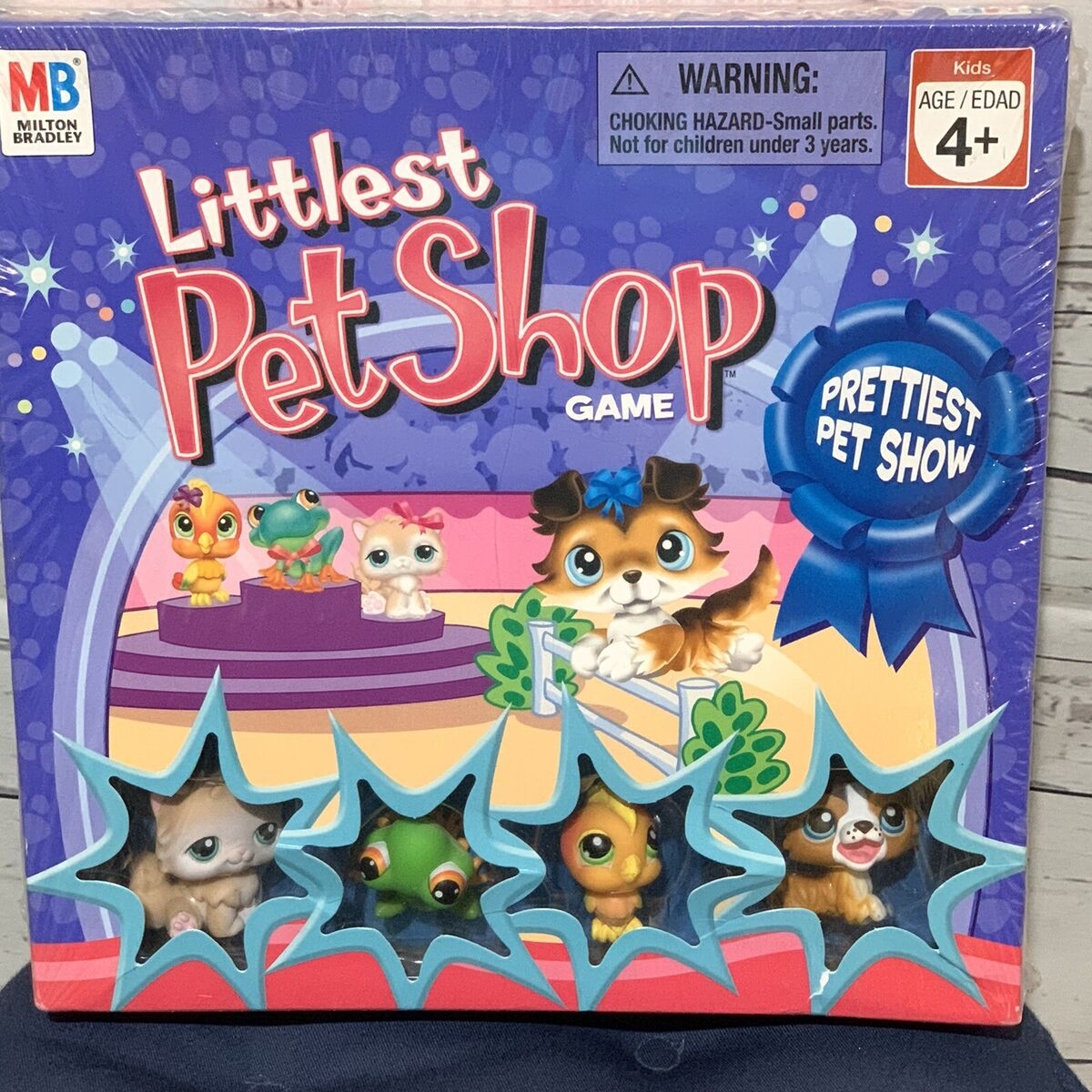 New Littlest Pet Shop Board Game Prettiest Pet Show Hasbro 2007 EBay
