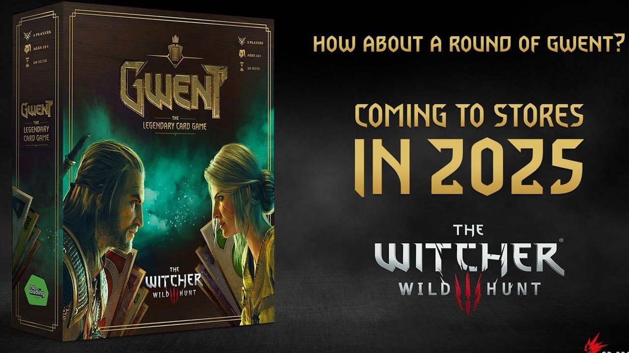 NEW PHYSICAL GWENT GAME ANNOUNCED YouTube
