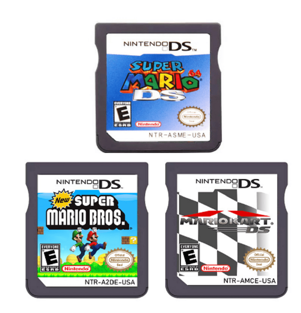 Nintendo Super Mario 64 DS Super Mario Bros Mario Kart DS Game Cartridge For NDS 3DS DSI DS Walmart Nintendo Super Mario 64 DS Super Mario Bros Mario Kart DS Game Cartridge For NDS 3DS DSI DS Walmart